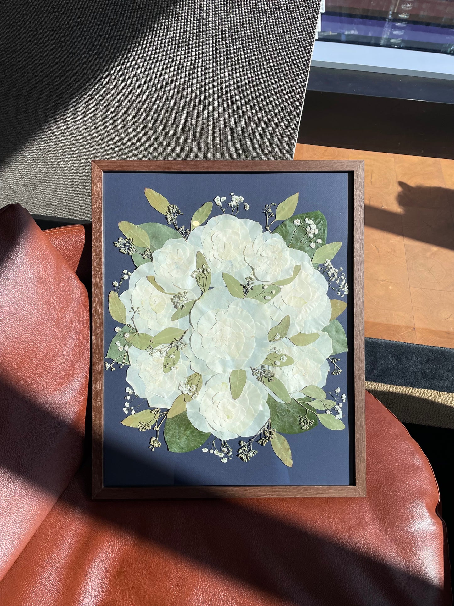 Premium Solid Wood Frame Bouquet Preservation
