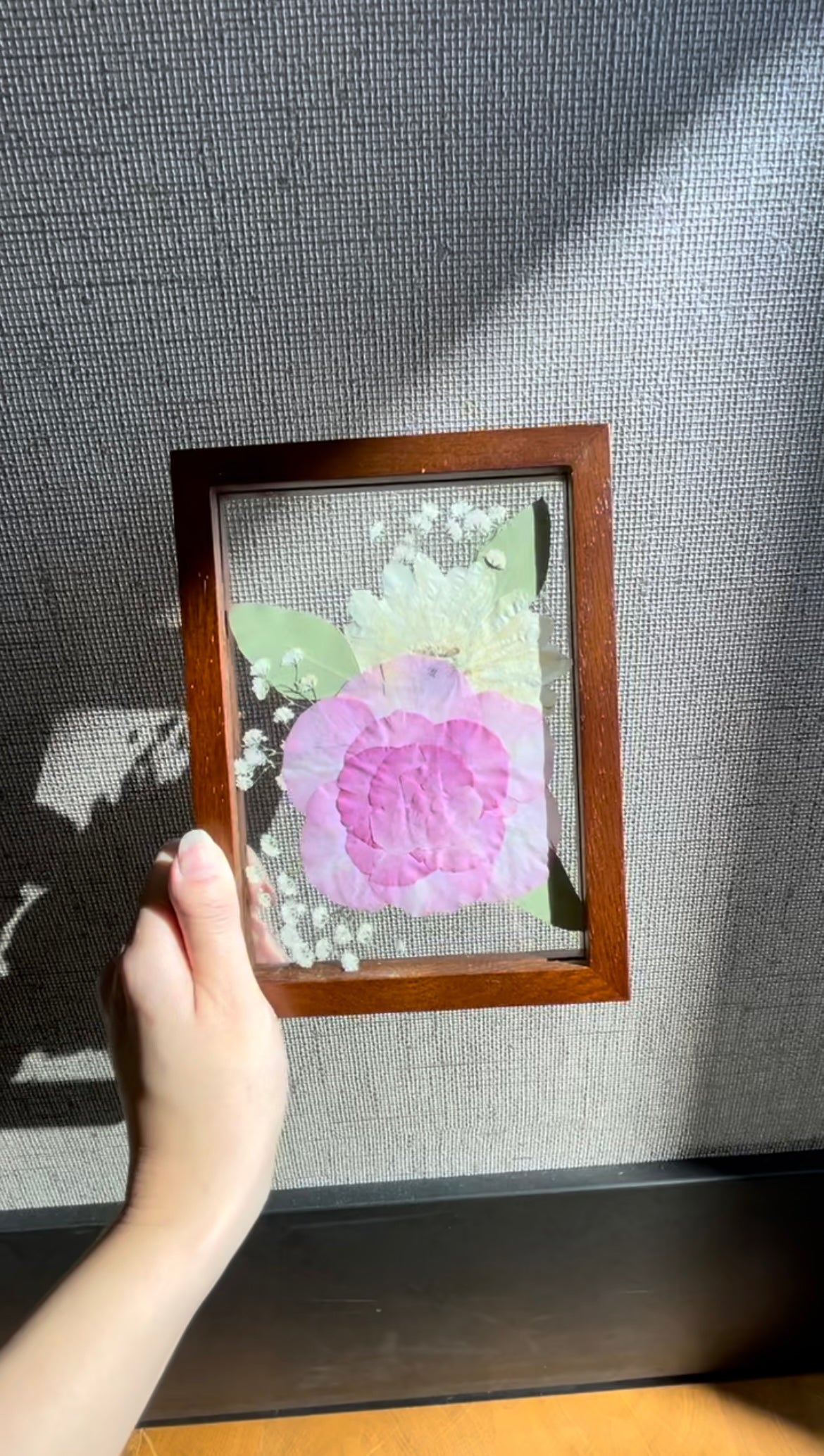 Boutonnieres Solid Wood Preservation Framed Art