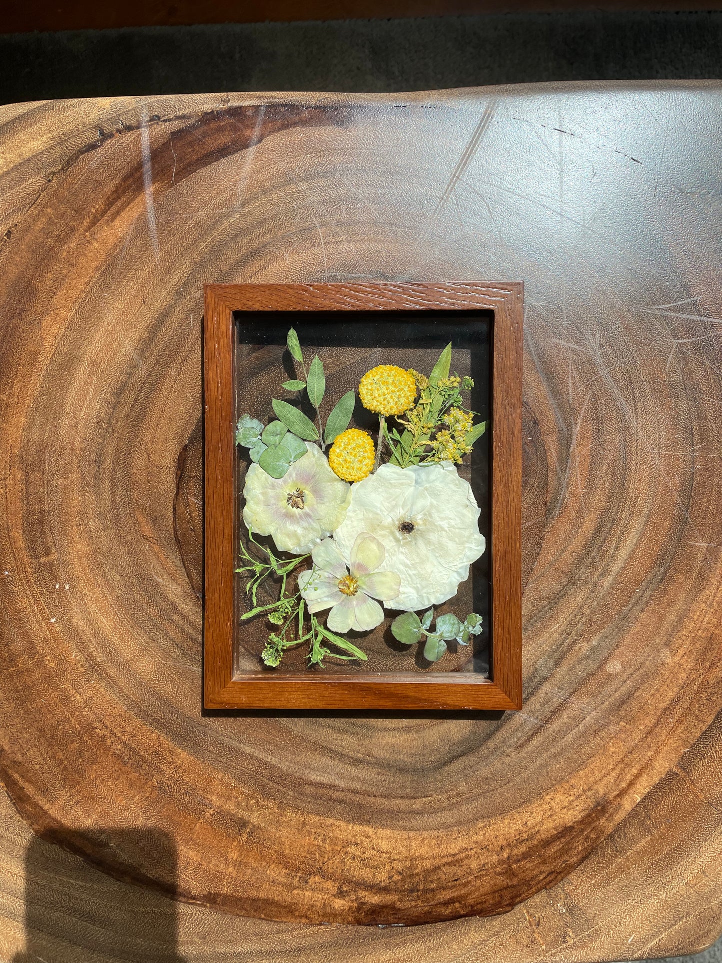 Boutonnieres Solid Wood Preservation Framed Art