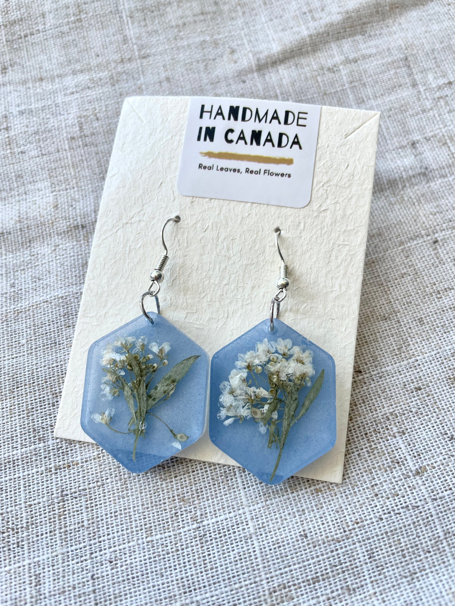 Quiet Blue Whisper Earrings