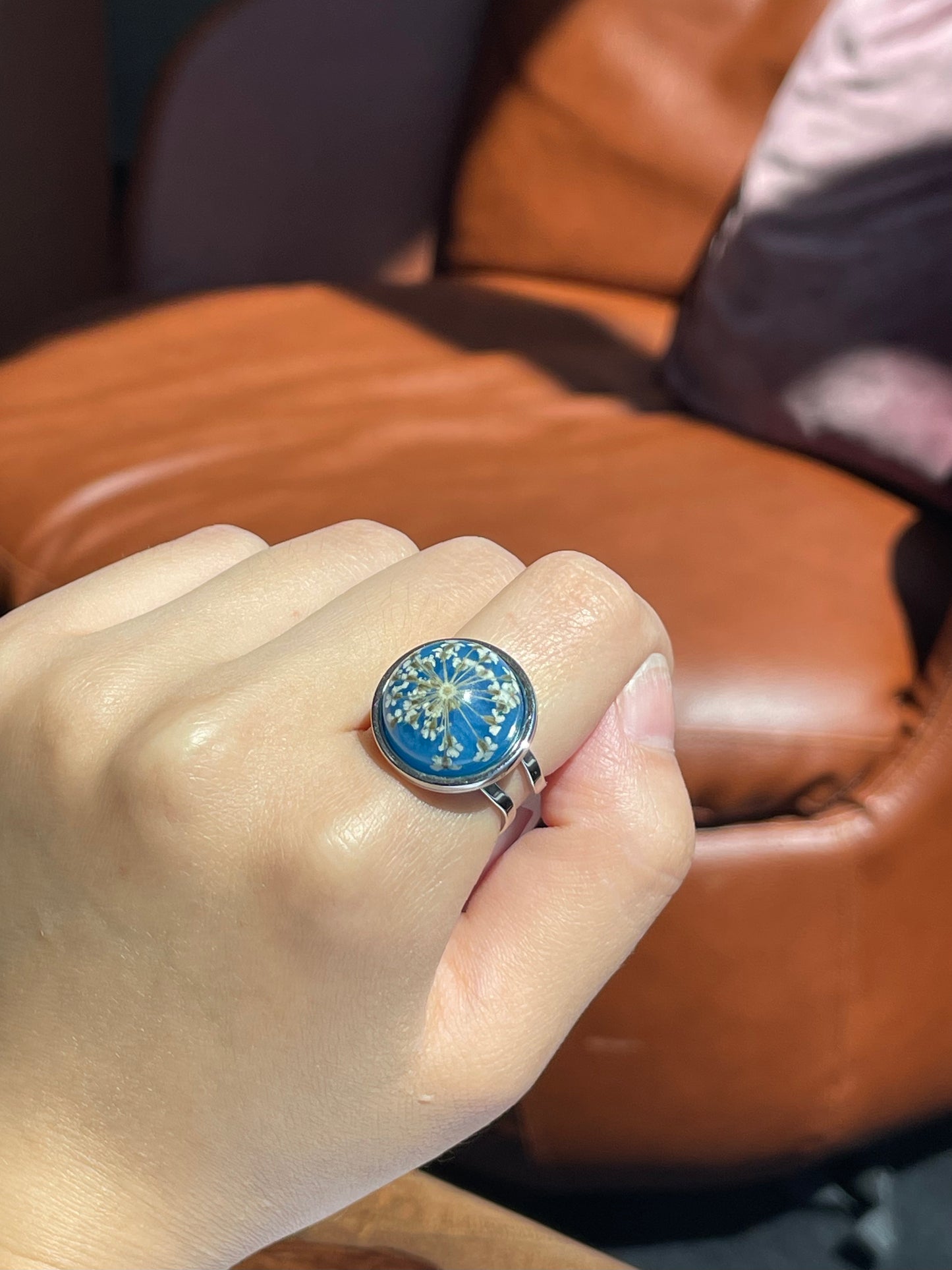 Retro Charm Queen Ann's Lace Ring