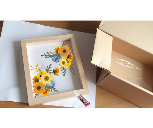DIY Pressed Floral Art Kit