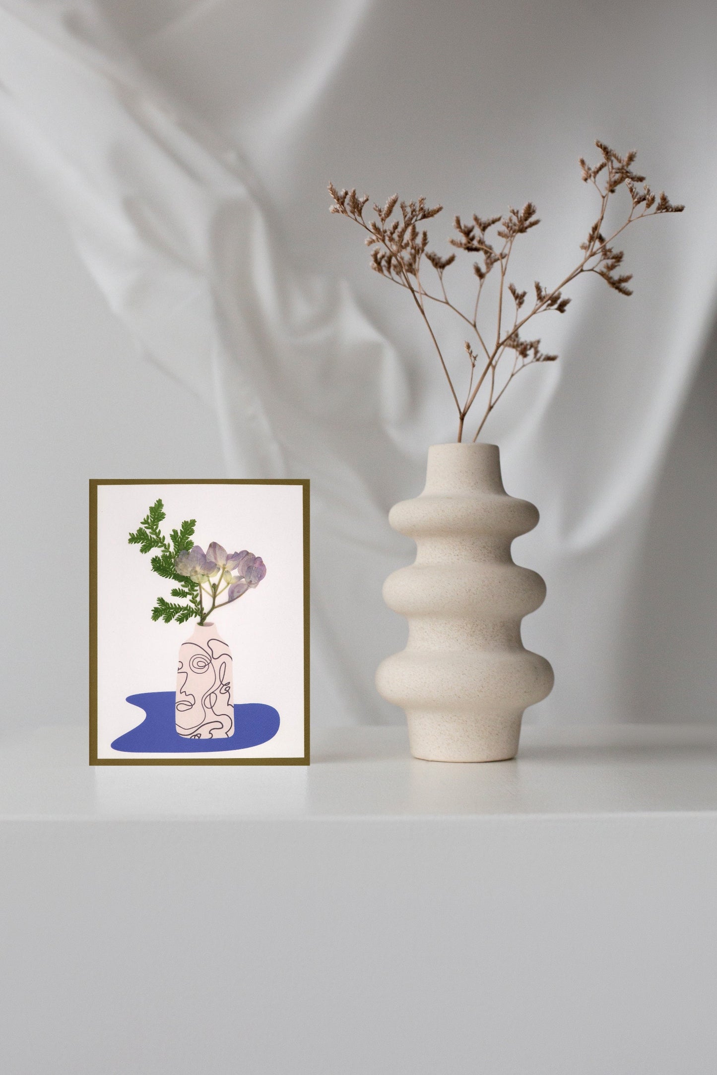 Pastel Hydrangea Card