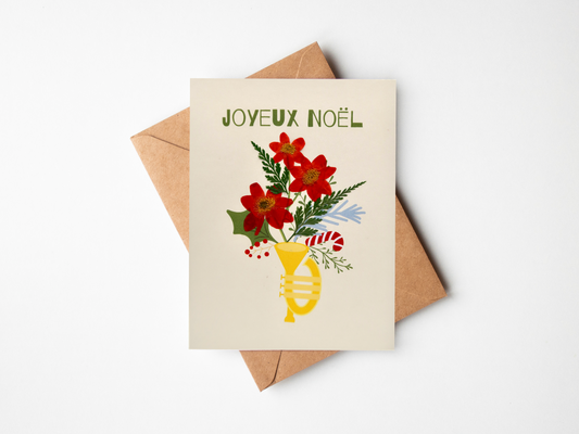 Joyeux Noël Holiday Card