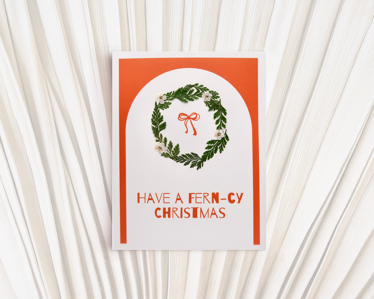 Have a Fern-cy Christmas Card