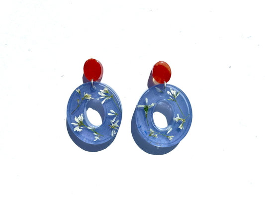 Frosted Bloom Earrings