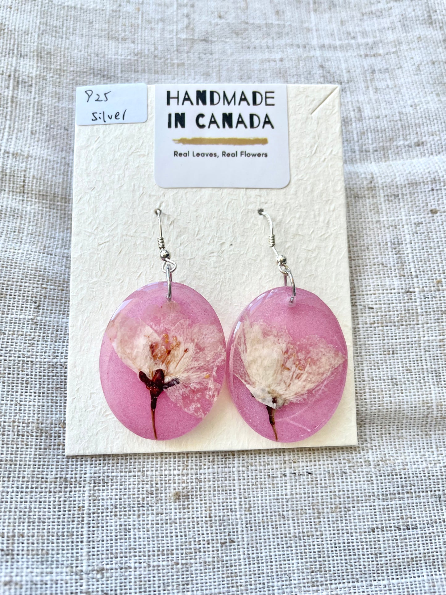 Pink Blossom Earrings