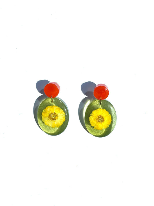 Dainty Floral Ear Studs