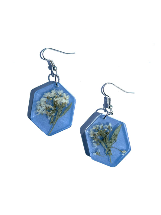 Quiet Blue Whisper Earrings