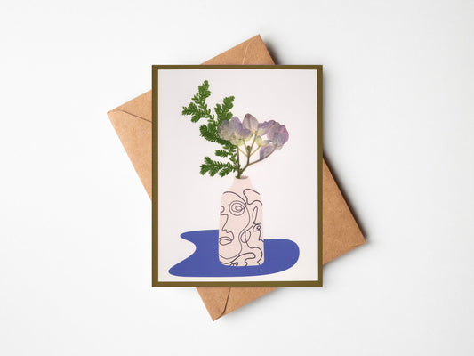 Pastel Hydrangea Card