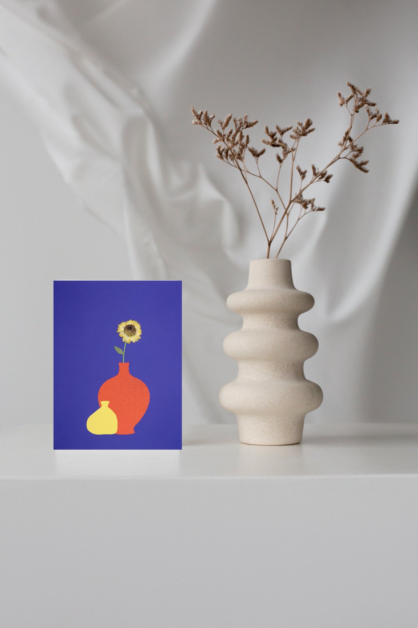 Bauhaus Sunflower Card