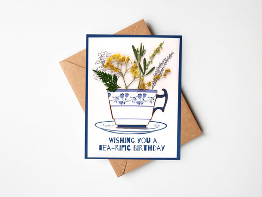 Have a Tea-rrific Birthday Card