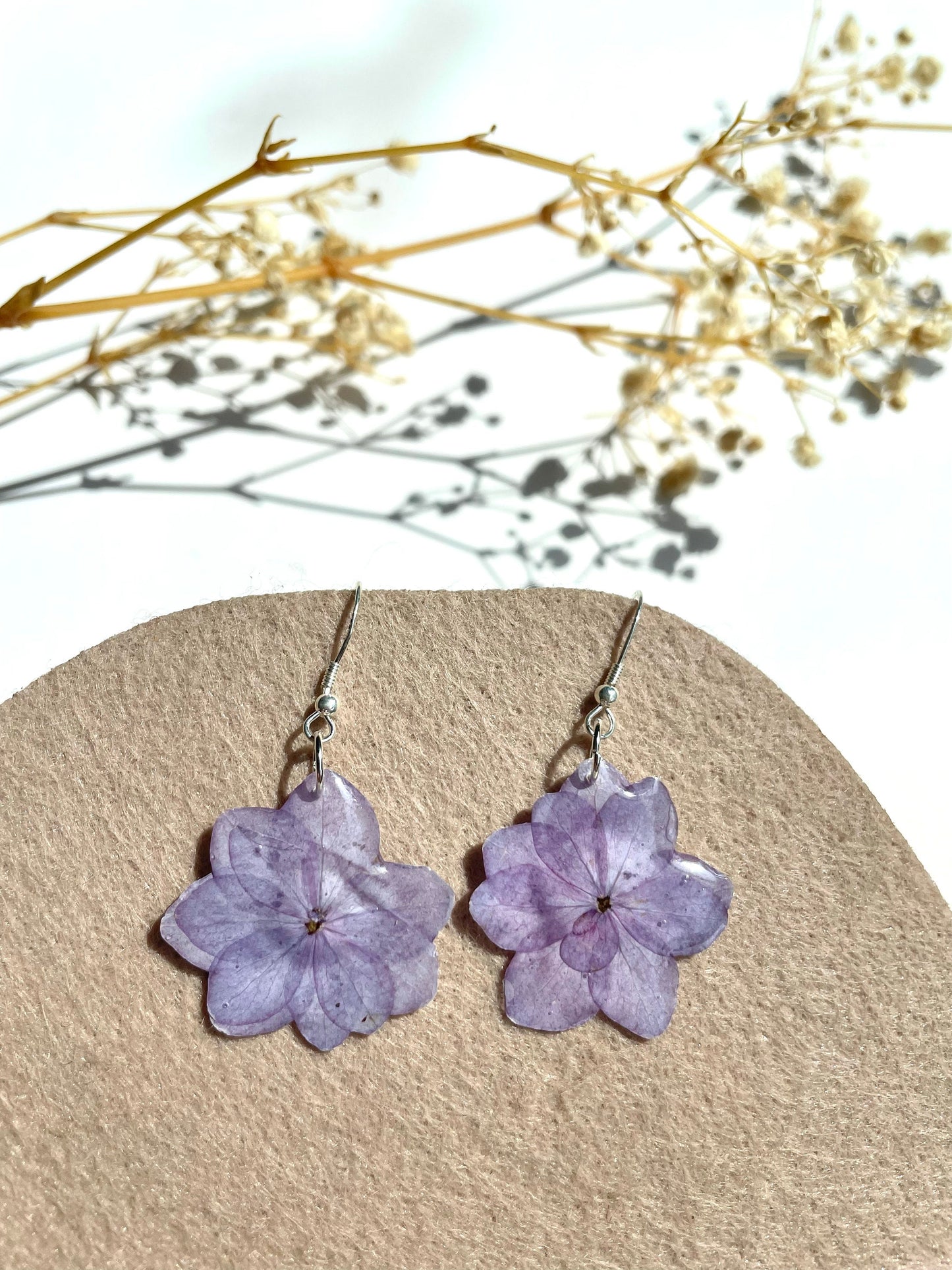 Hydrangea Earrings